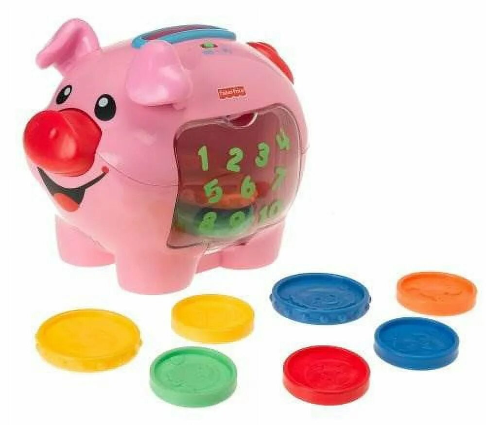 Piggy bank играть. Fisher Price Свинка. Свинья копилка Fisher. Фишер прайс копилка. Копилка игрушка.