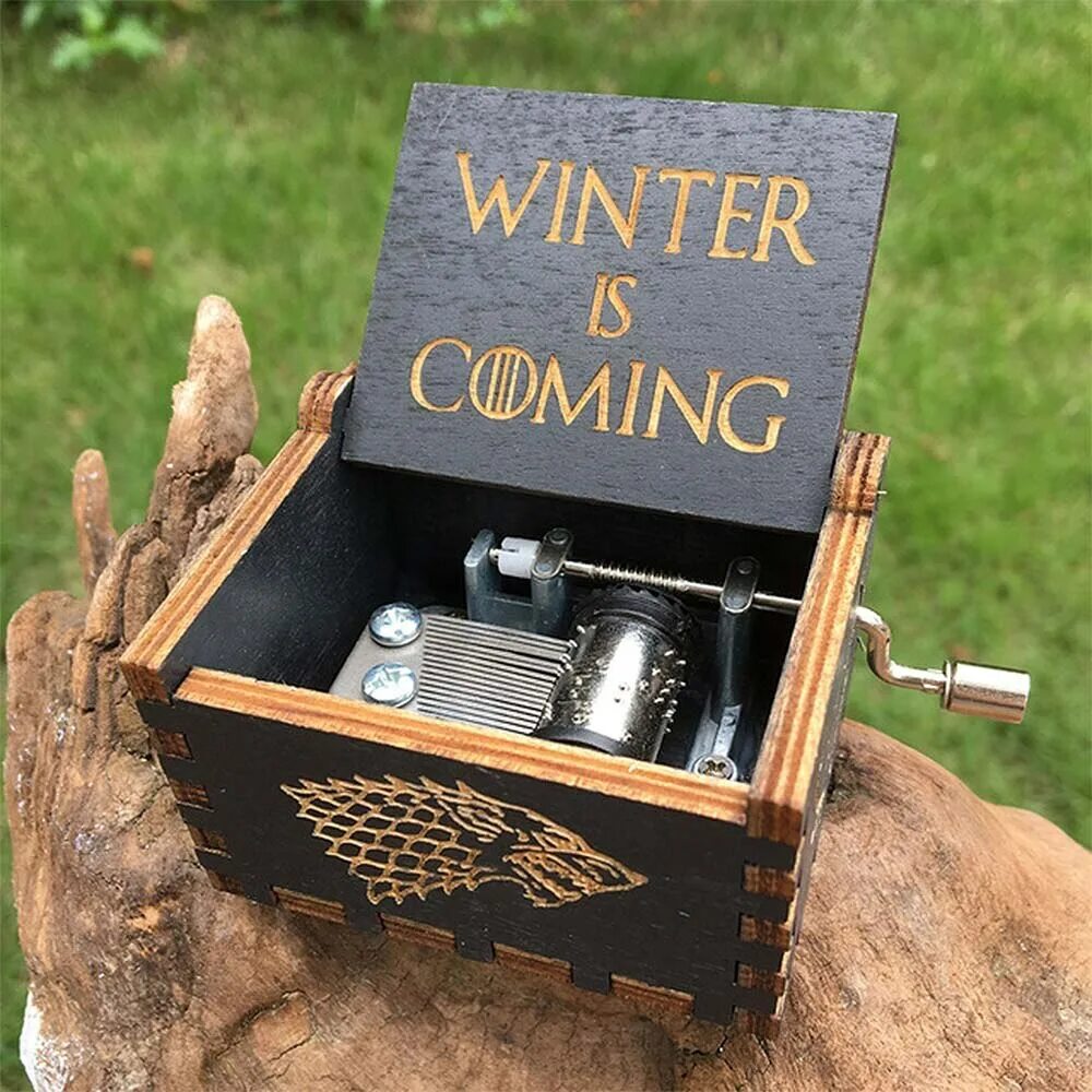 Играющая шкатулка. Музыкальная шкатулка game of thrones.