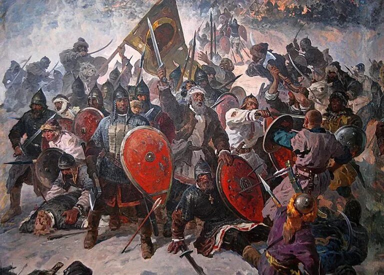 1237 год - битва на реке воронеж. Книги на руси. Злая русь. Витязь древнерусский воин богатырь. Диорама оборона козельска в 1238 году.