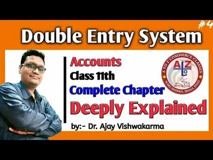 Double entry accounting