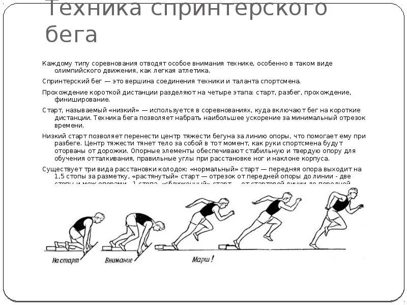 Бег 60 метров техника бега. Техники бега на короткие дистанции техника спринтерского бега. 4 Фазы бега на короткие дистанции. Фазы спринтерского бега кратко. Техника бега на спринтерские дистанции.