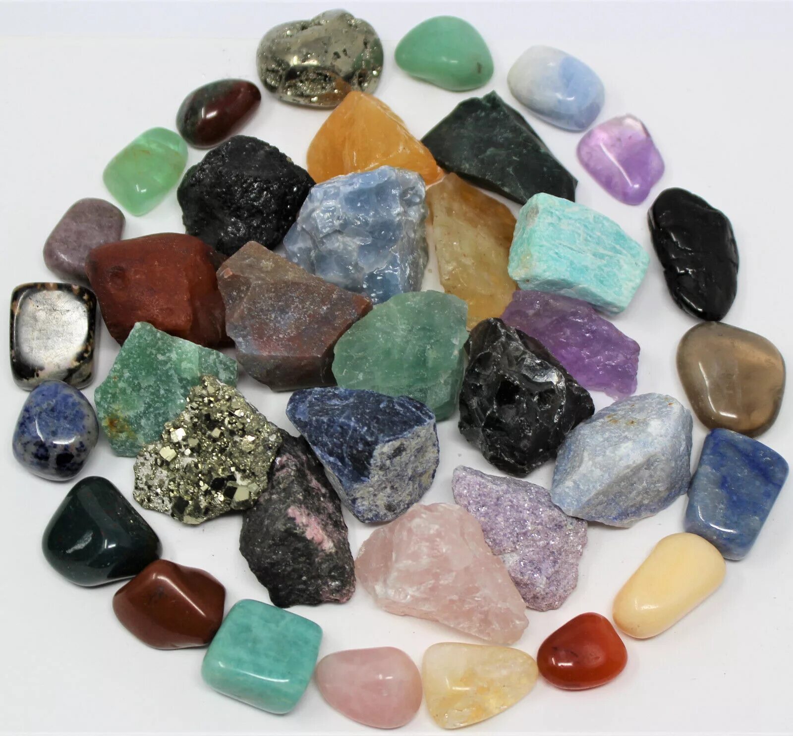 Коллекция камней и минералов №2 (1-1,5 см). Коллекция драгоценных камней. Коллекция полудрагоценных камней. Коллекция камней самоцветов.