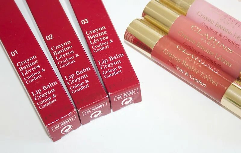 Clarins Lip Balm. Кларанс бальзам для губ. Clarins Lip Balm Crayon. [Esthetic House] decorative помада для губ a.blending intense Balm Lip Crayon (02 Rose Balm), 2,6 гр.