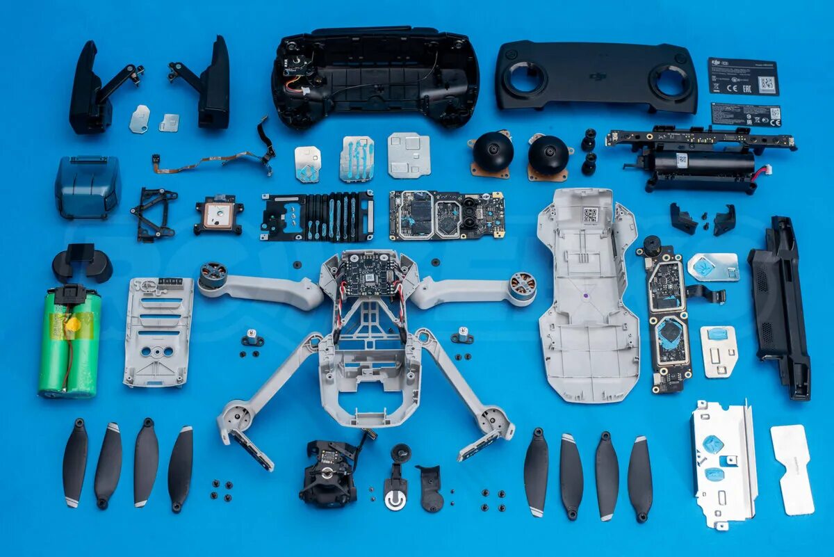 Disassembly drones