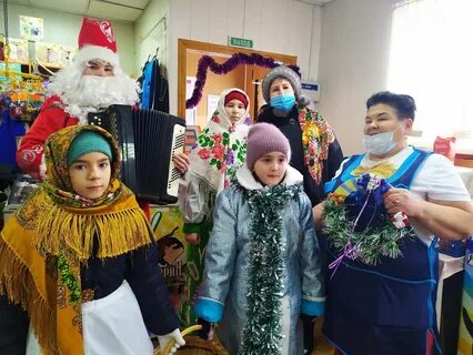 Отчет колядки в детском