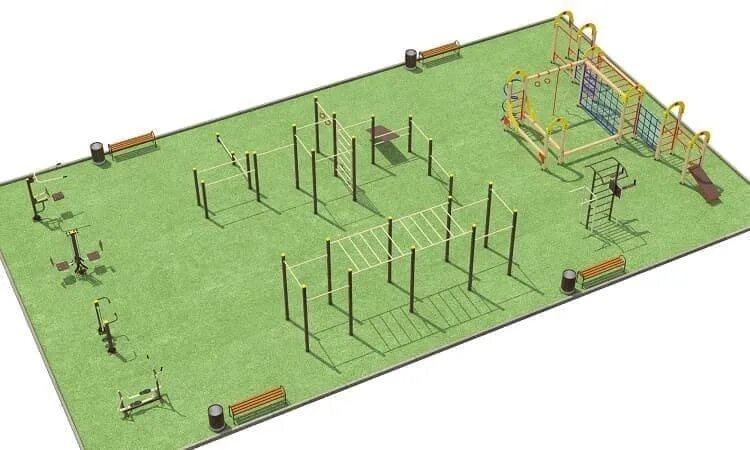 Вб площадка. Workout площадка 3ds max. площадка для workout планировка. универсальная спортплощадка 30 х 15 метров с беговой дорожкой. макет спортивной площадки.