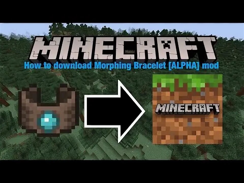 Мод morph bracelet. Браслет minecraft. morphing bracelet.