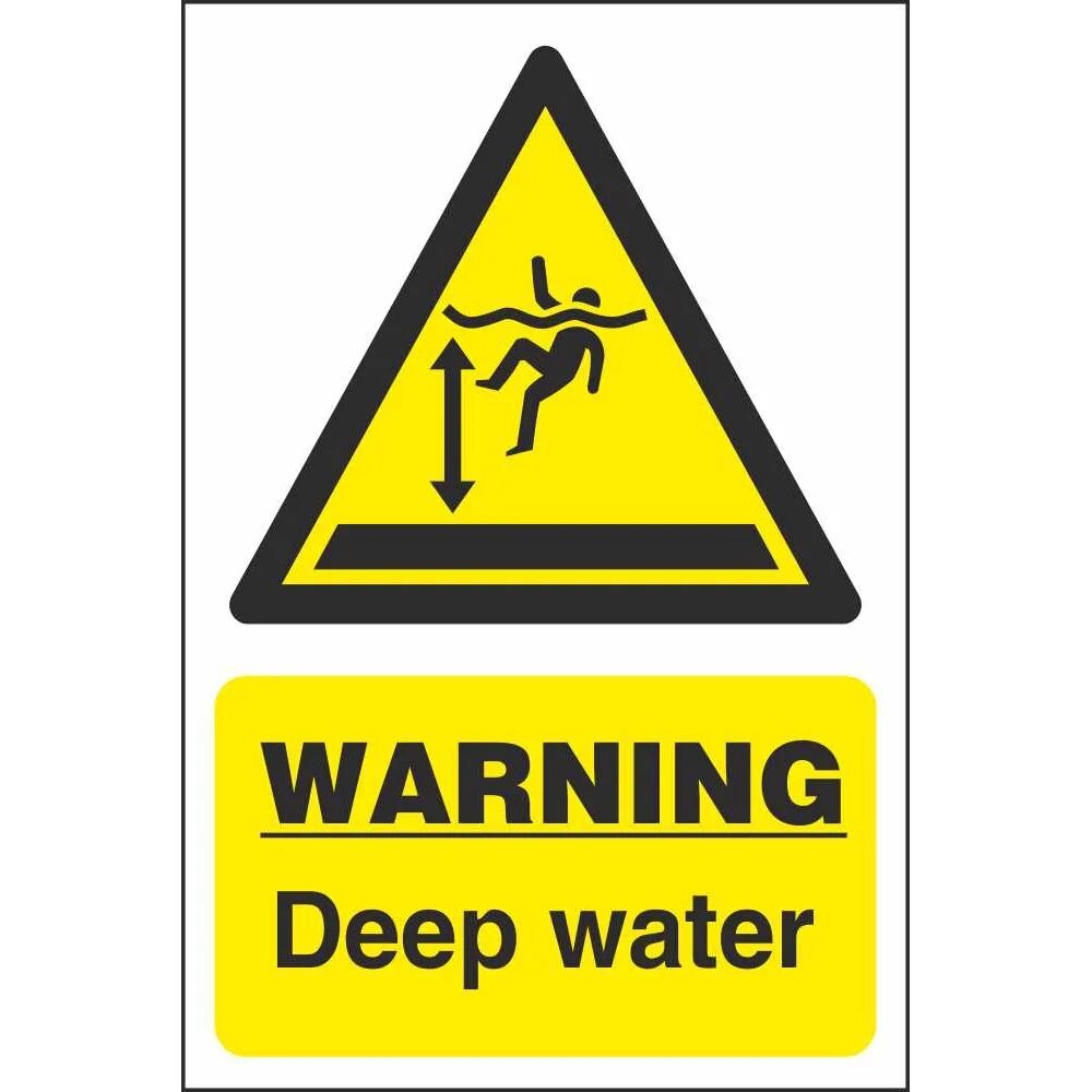 Warn water. Предупреждающие знаки на воде. deep water sign. water signage system. deep aerated water sign.