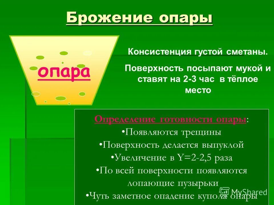 Брожение опары. Готовность опары. Признаки готовности опары. Готовность опары определяют по. Определите признаки готовности опары.