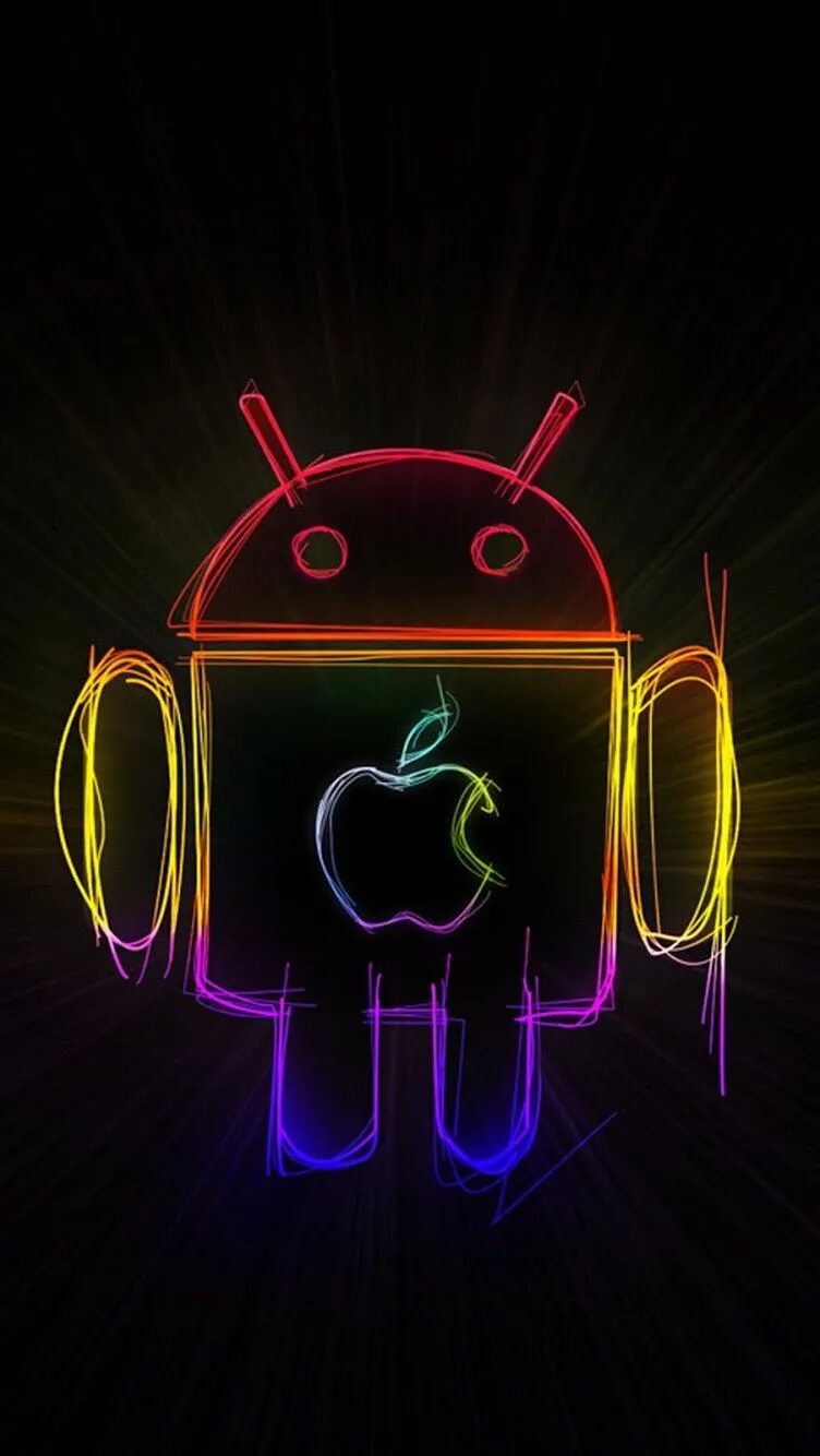Неон андроид. Андроид неон. Фоновые рисунки на андроид. Неон андроид. Андроид с неоновыми трубками.