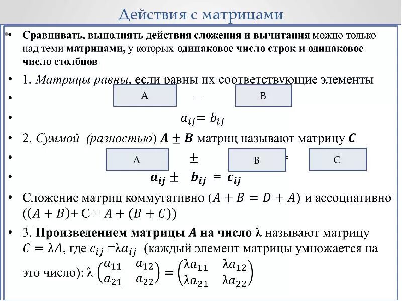 Выполните операции сложения и вычитания. Матрицы действия с матрицами. Матрицы сложение и умножение матриц. Сложение Столбцов матрицы. Сложение внутри матрицы.