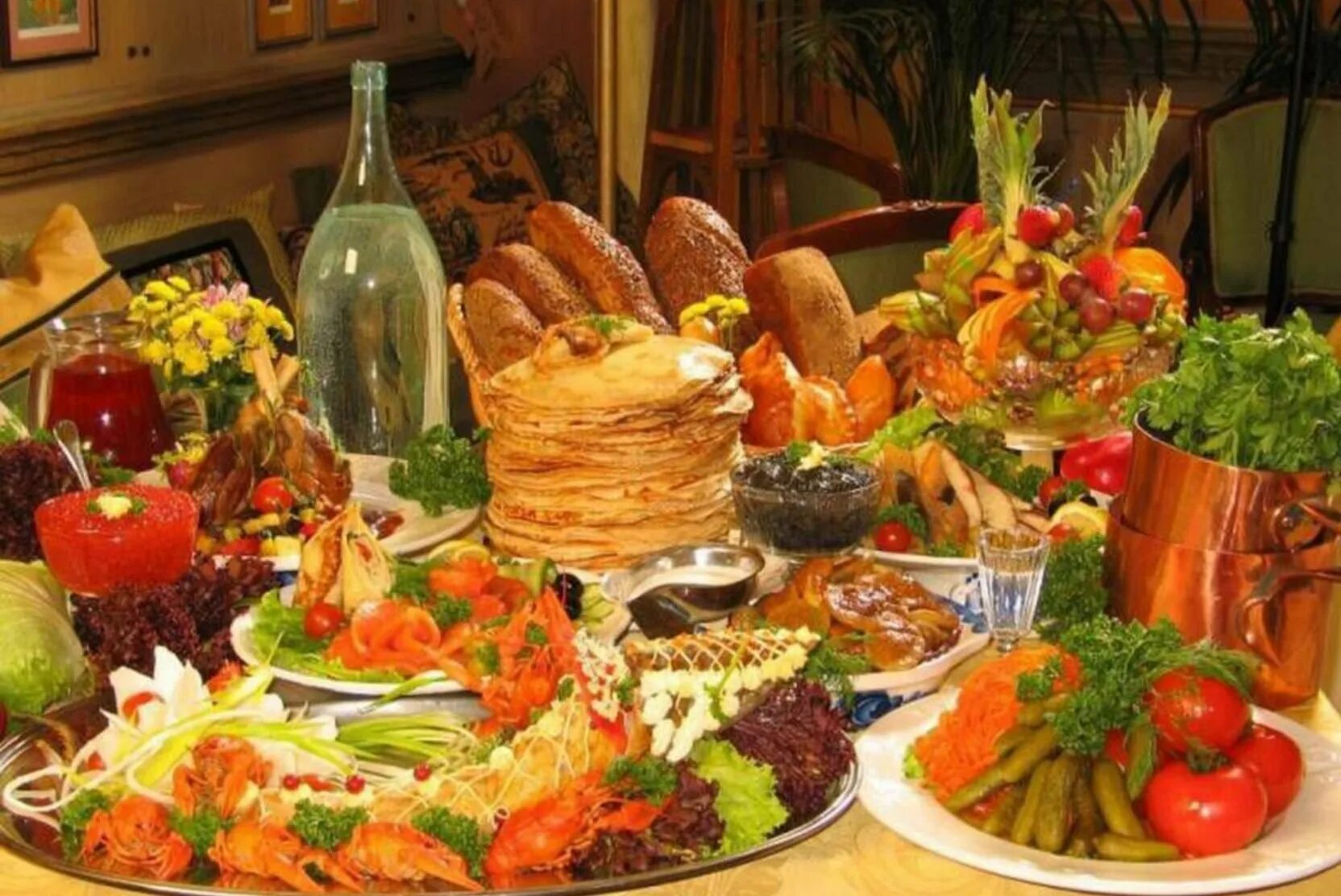 Какую еду ели