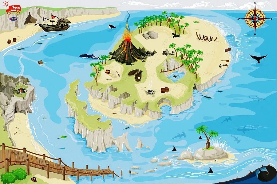 Игра остров путешествий. Остров для детей. Сказочный остров. Остров мультяшный. Карта с островами для детей.