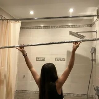 Скрытый карниз в ванной