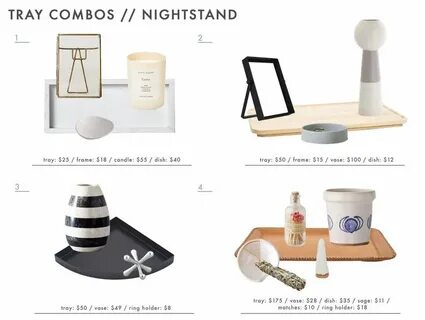 Tray Combos for Every Room + Shop Our Favorites - Emily Henderson Nightstan...