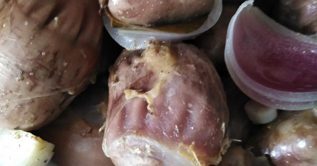 Желудки утиные озерка. Желудки утиные вареные.