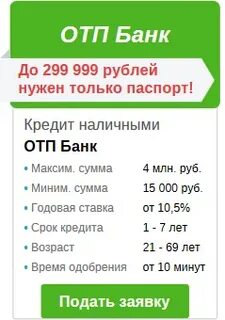В каком банке одобряют в 18