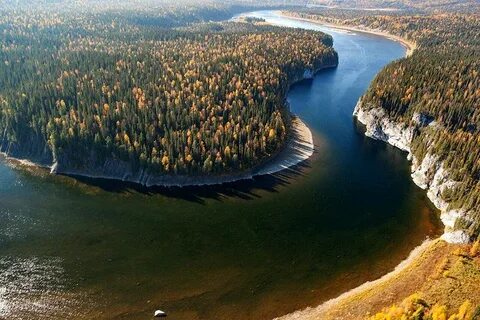 Крупные города реки печора