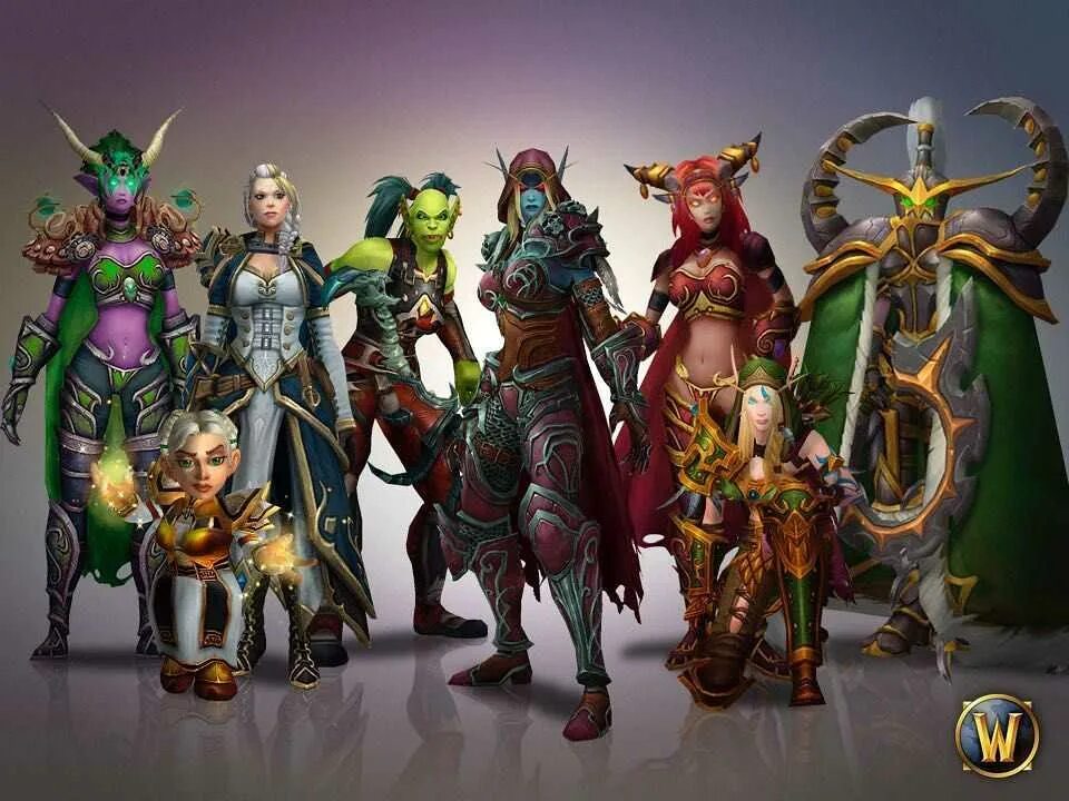 Варкрафт герои игры. World of warcraft орда и альянс. World of warcraft classic расы. Варкрафт игра персонажи. Сильвана ветрокрылая.