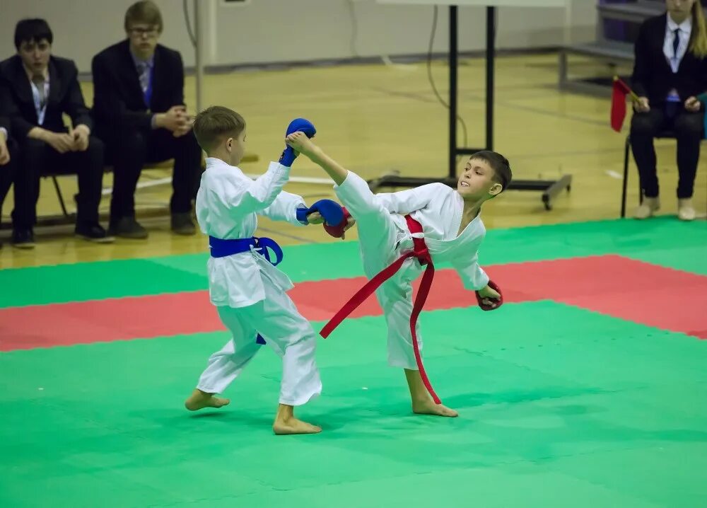 Сотрудники спортивной школы «тигр». Caspian open Karate.