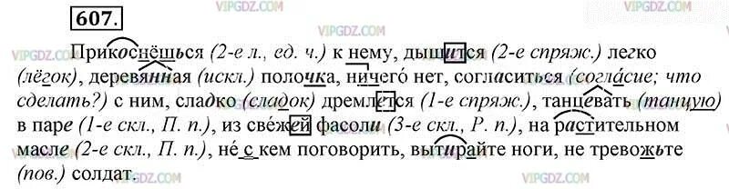 Русский язык 6 класс упр 555 ладыженская. Русский язык 6 класс упражнение 607. Русский язык 5 класс 2 часть упражнение 607.