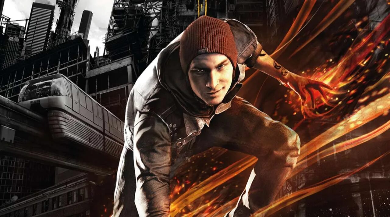 Игра где 2 парня. Infamous 2. Инфеймос секонд сон. Игра infamous second son. Делсин Роу.