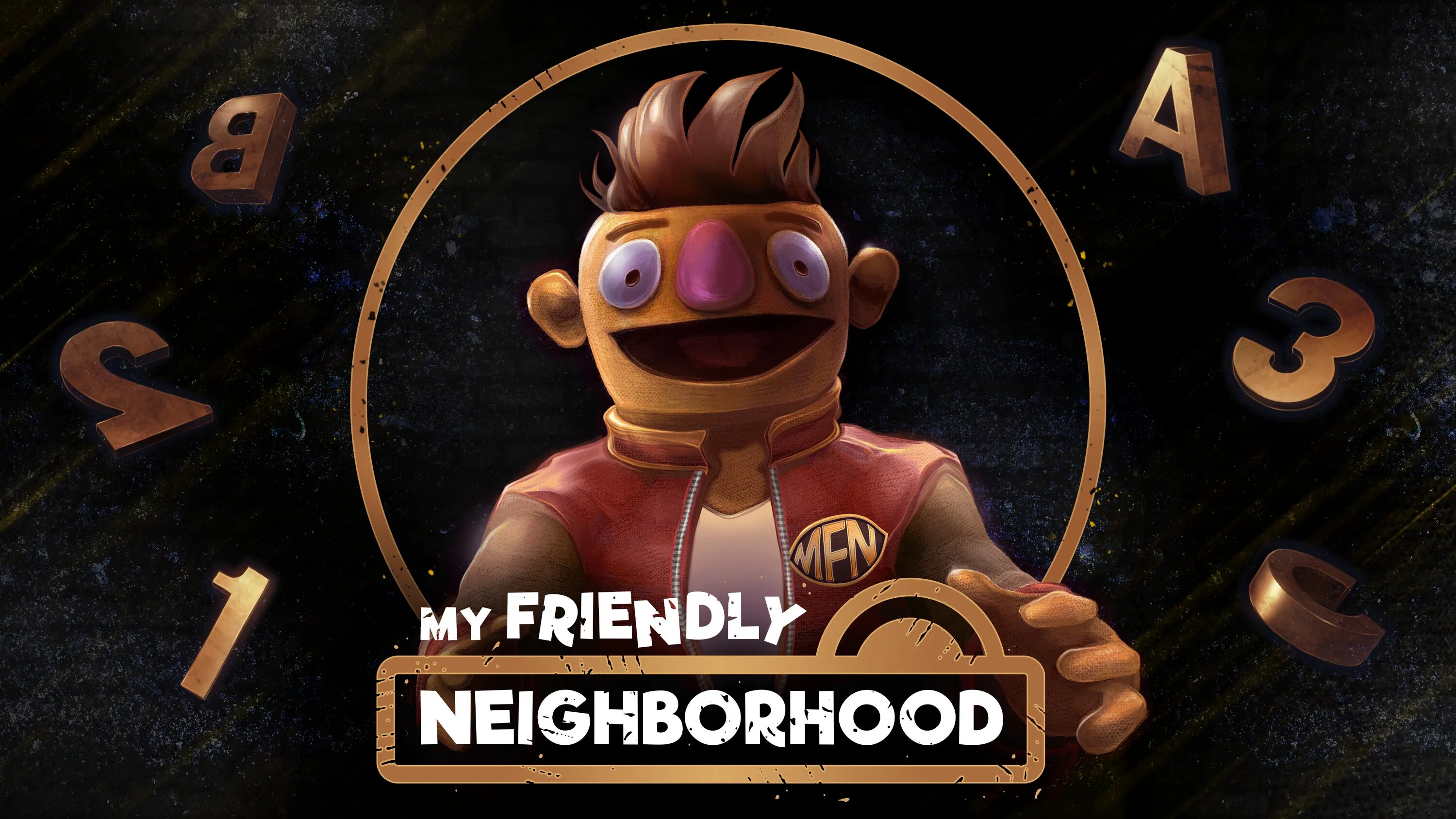 Friend lives far. My friendly neighborhood игра. My friendly neighborhood логотип. Май френдли нейборхуд. My friendly neighborhood оружие.