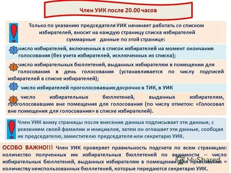 Социальное обеспечение прокурорских работников. Обязанности председателя уик на выборах. Избирательное право для члена участковой избирательной комиссии. Полномочия члена участковой избирательной комиссии.