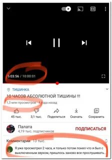Десять часов тишины