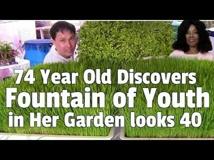 She is in her garden