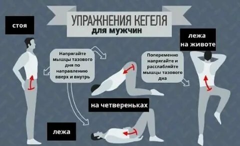 Упражнения кегеля для мужчин после