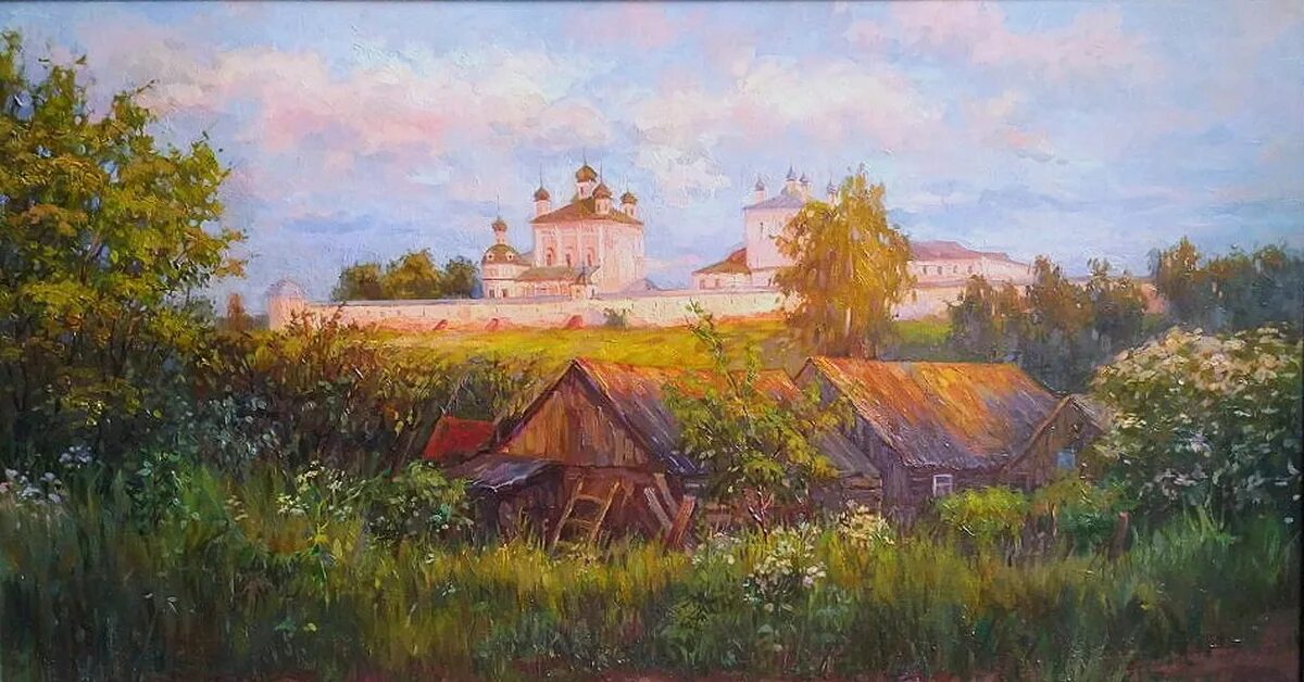 Дипломная работа пейзаж. Есенинская русь живопись. живопись переславль залесский. пейзажи переславля залесского.