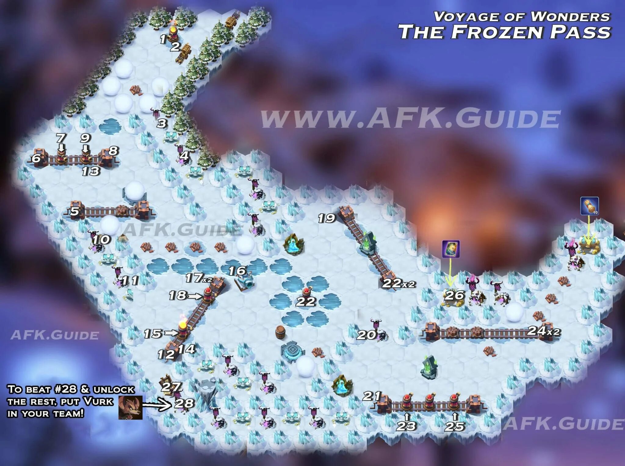 Прохождение frozen. Морозное захолустье AFK Arena скрытый сундук. Морозное захолустье AFK Arena. AFK Arena the Frozen Hinterland. Frozen Flame карта.