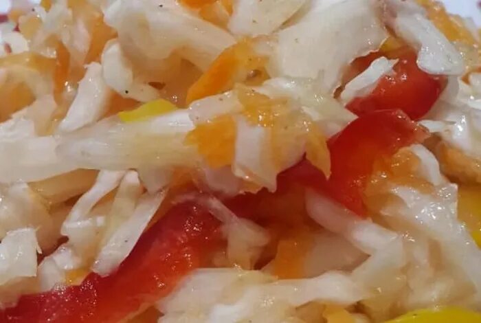 Хрустящая капуста быстрого приготовления с уксусом. Хрустящая капуста быстрого приготовления с уксусом