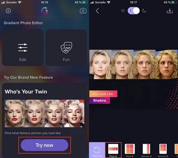 App gradient network
