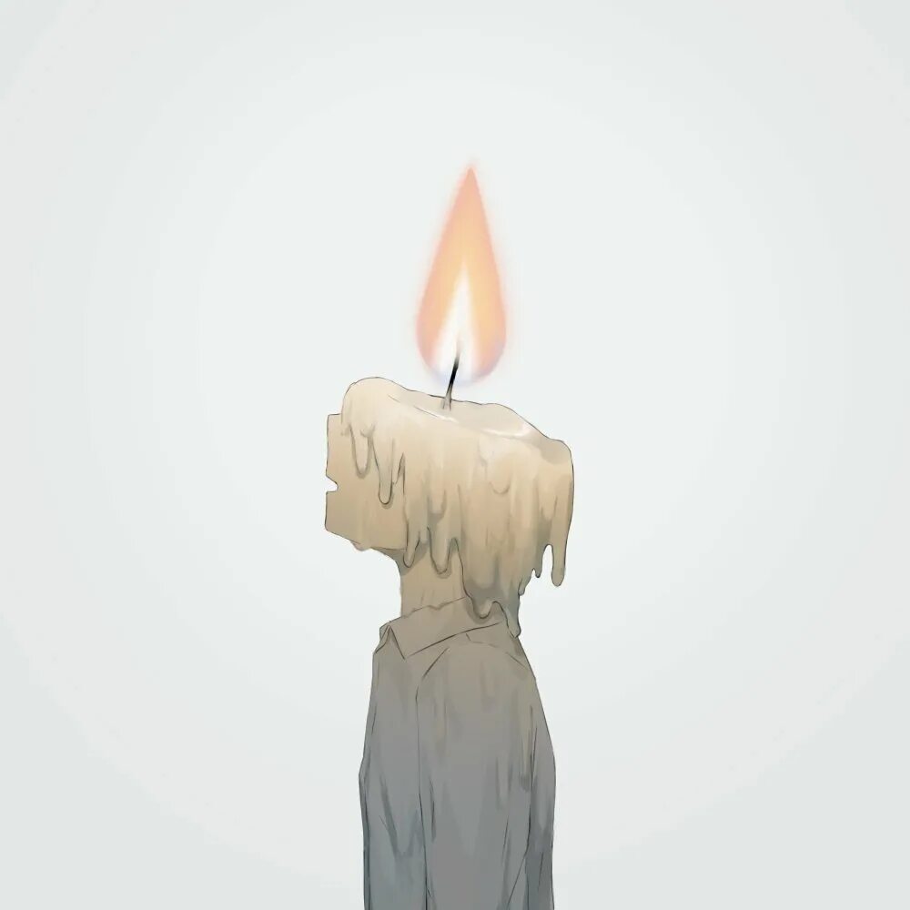 Японский художник авокадо 6. Свеча сюрреализм. Свеча фэнтези. Человечки свечки. Человечки свечки.