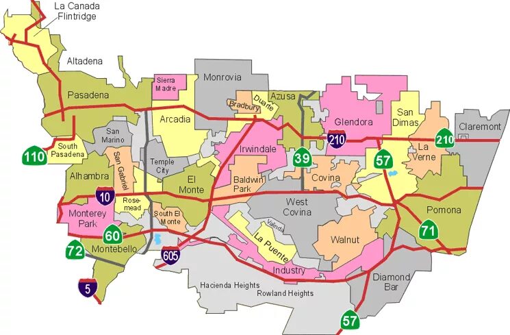 Is an area located. Альма Вэлли карта. Сан-Гейбриел. Долина Сан-Габриэль. San Fernando Valley Map.