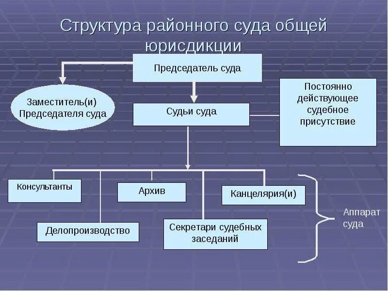 В систему федеральных судов общей юрисдикции входят. Полномочия судов общей юрисдикции рф схема.