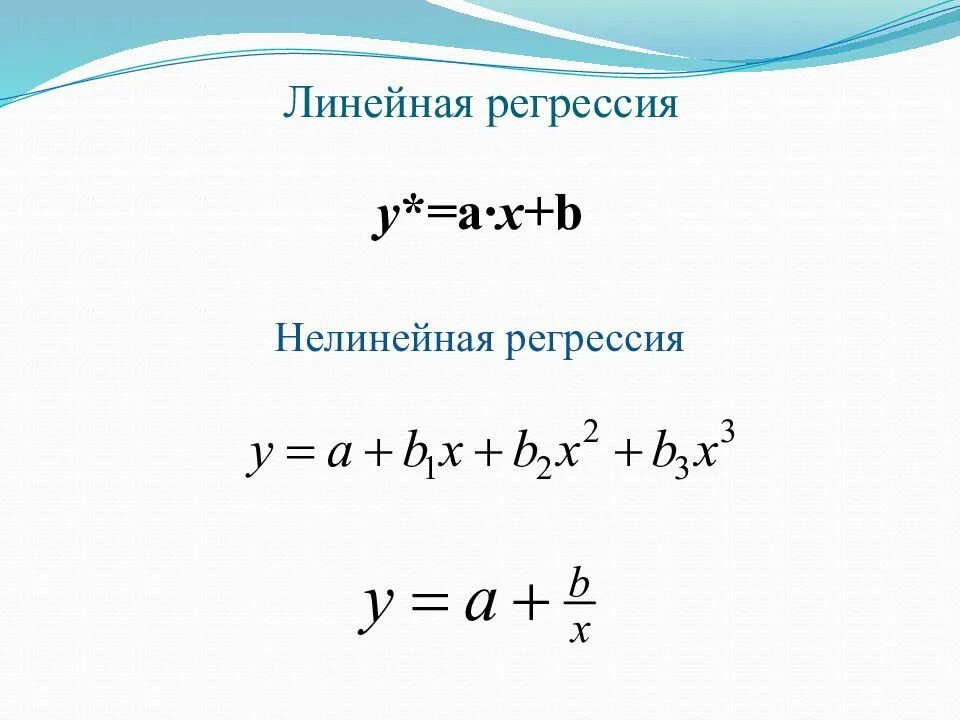 Линейные и нелинейные уравнения