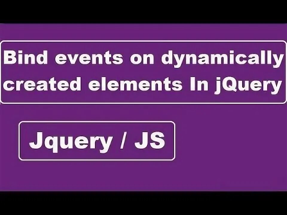 Event add remove. Event add remove