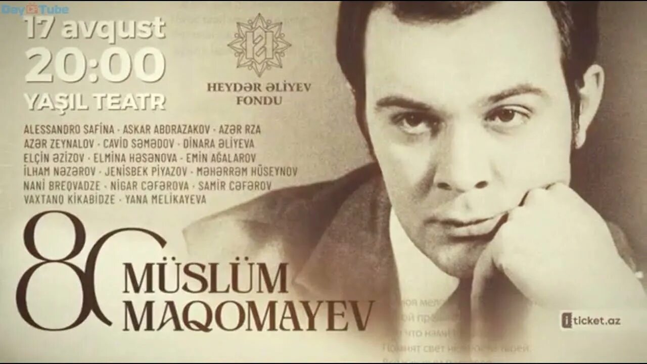 Концерт к 80-летию Муслима Магомаева.