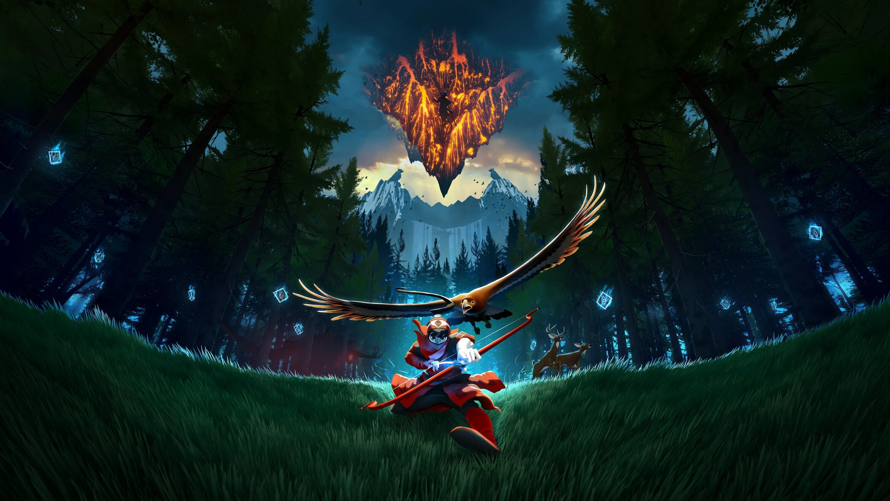 Pathless woods. The pathless (ps5). популярные инди игры. the pathless арты. лучшие инди игры 2019.