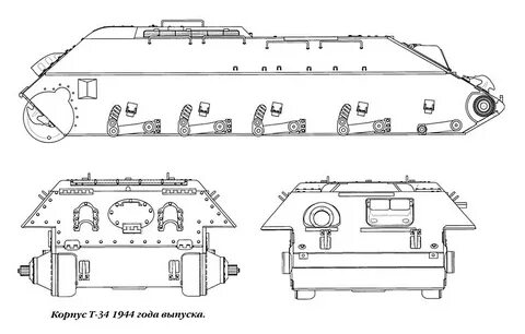 Т 34 85 чертеж