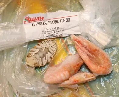 Ашан креветки