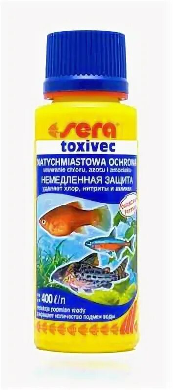 Sera toxivec. Sera toxivec 100 мл. сера токсивек для аквариума.