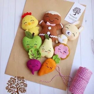 Игрушки из фетра проект