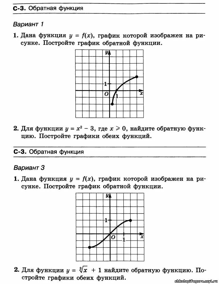 Обратная функция 10 класс самостоятельная работа. Функция от обратной функции. Кр по математике 11 класс первообразная и интеграл. Периодические функции задания. Как найти функцию обратную к функции.