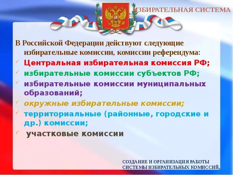 С избирательной комиссией какого уровня
