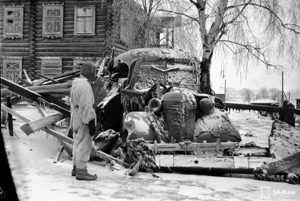 Финский захват. Sa-kuva Повенец. Повенец 1941. Повенец до войны.