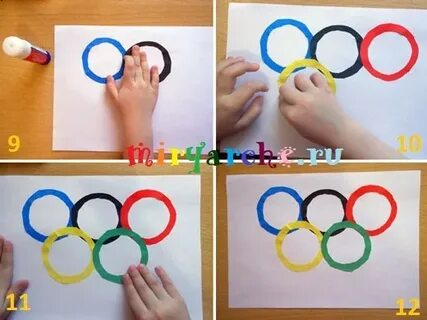 Рисование колечки 2 младшая